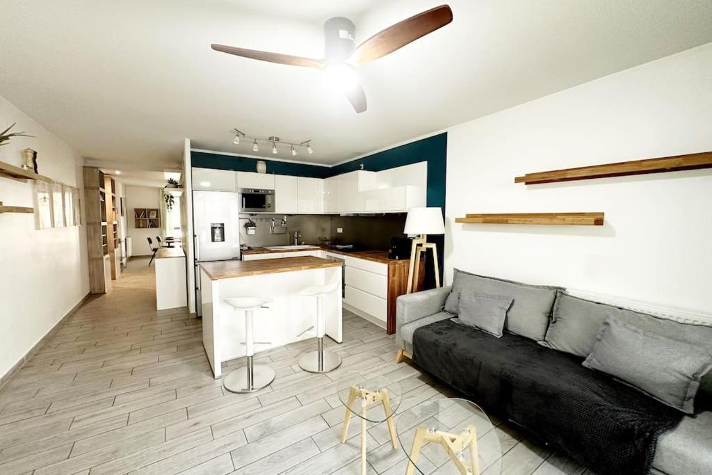Bel Appart Design 2Ch, Mairie, Pkg, Wifi, Terrasse, Port Marianne Montpellier Luaran gambar