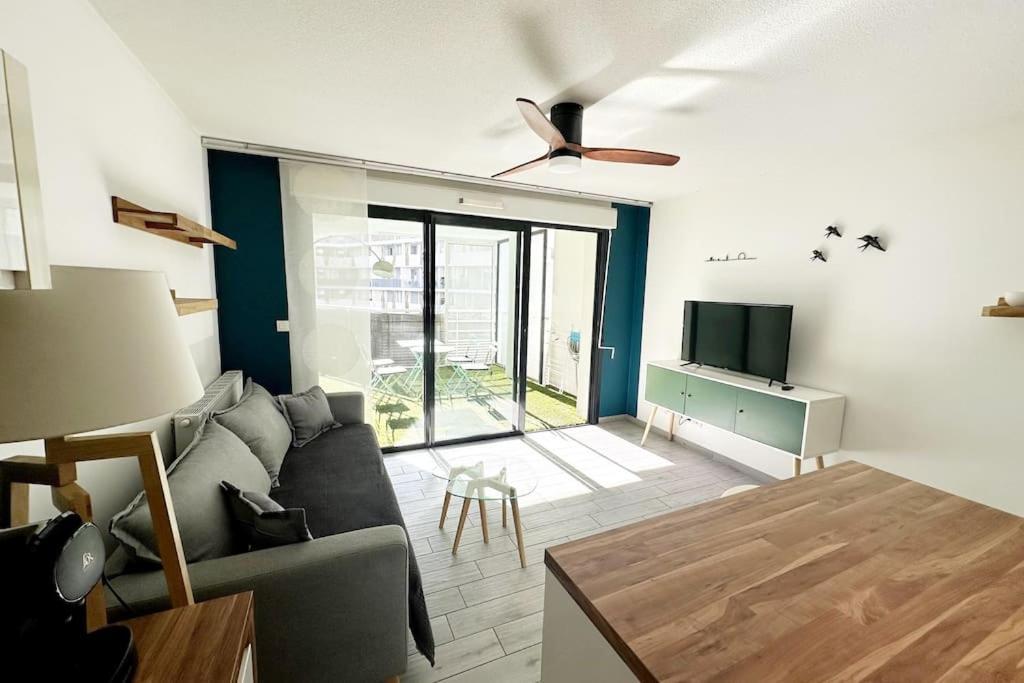 Bel Appart Design 2Ch, Mairie, Pkg, Wifi, Terrasse, Port Marianne Montpellier Luaran gambar