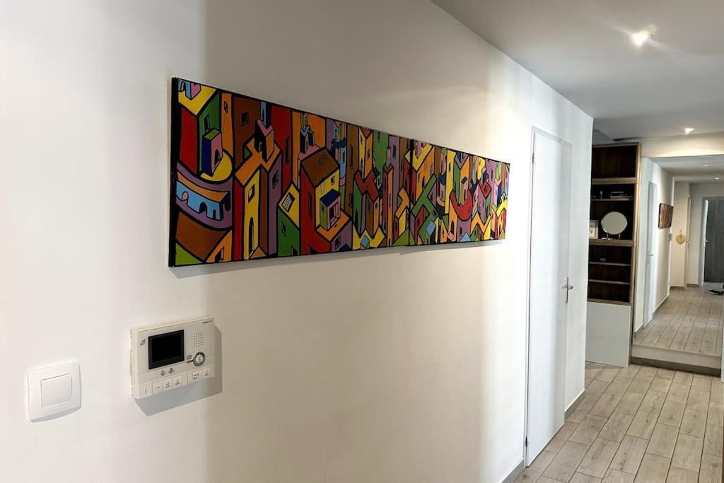 Bel Appart Design 2Ch, Mairie, Pkg, Wifi, Terrasse, Port Marianne Montpellier Luaran gambar