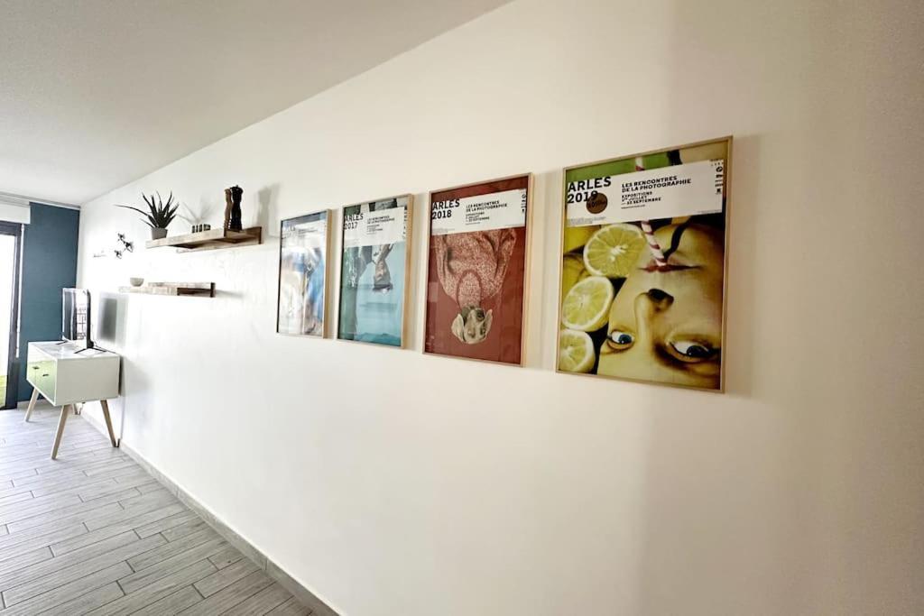 Bel Appart Design 2Ch, Mairie, Pkg, Wifi, Terrasse, Port Marianne Montpellier Luaran gambar